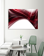 moderný obraz na stenu bordó